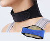 Magnetic therapy self-heating neckband cervical support
