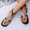 Sandals rhinestone flip flops women sandals