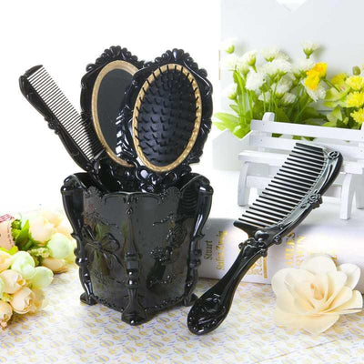 Beauty Salon Hairdressing Portable Antistatic Black