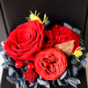 Rose Carnation Austin Gift Box Valentine's Day Gift